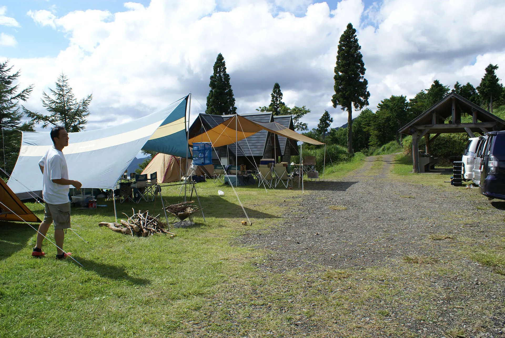 四季見原すこやかの森キャンプ場　レクタL