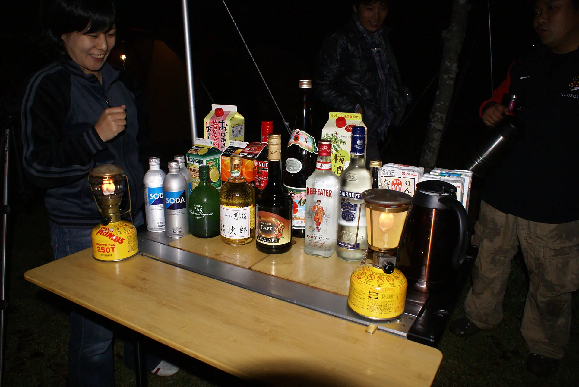 歌瀬キャンプ場　みんなでBAR