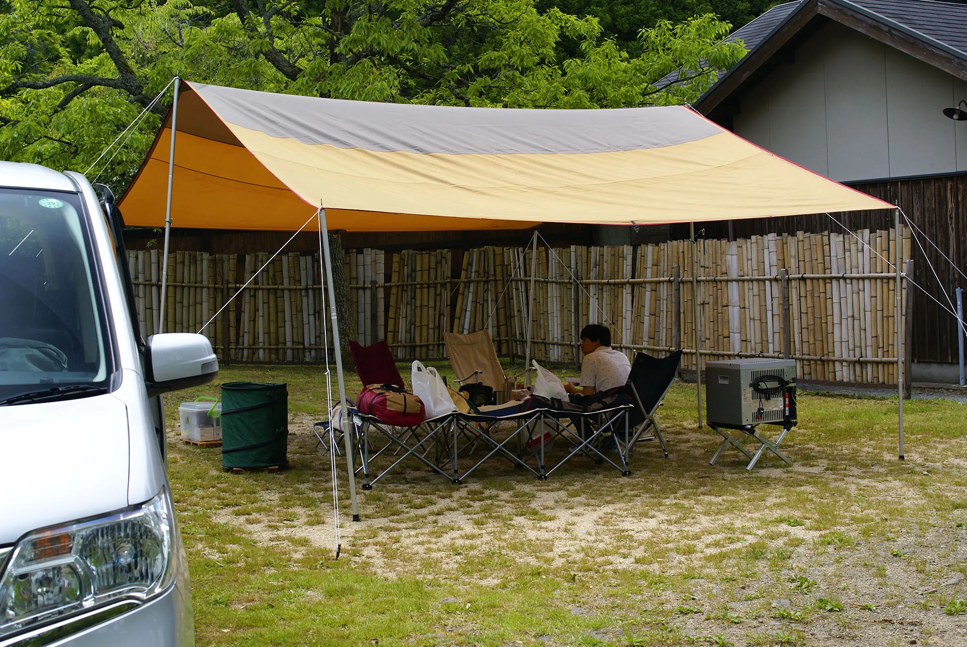 レクタＬ　温泉横　山鳥の森オートキャンプ場