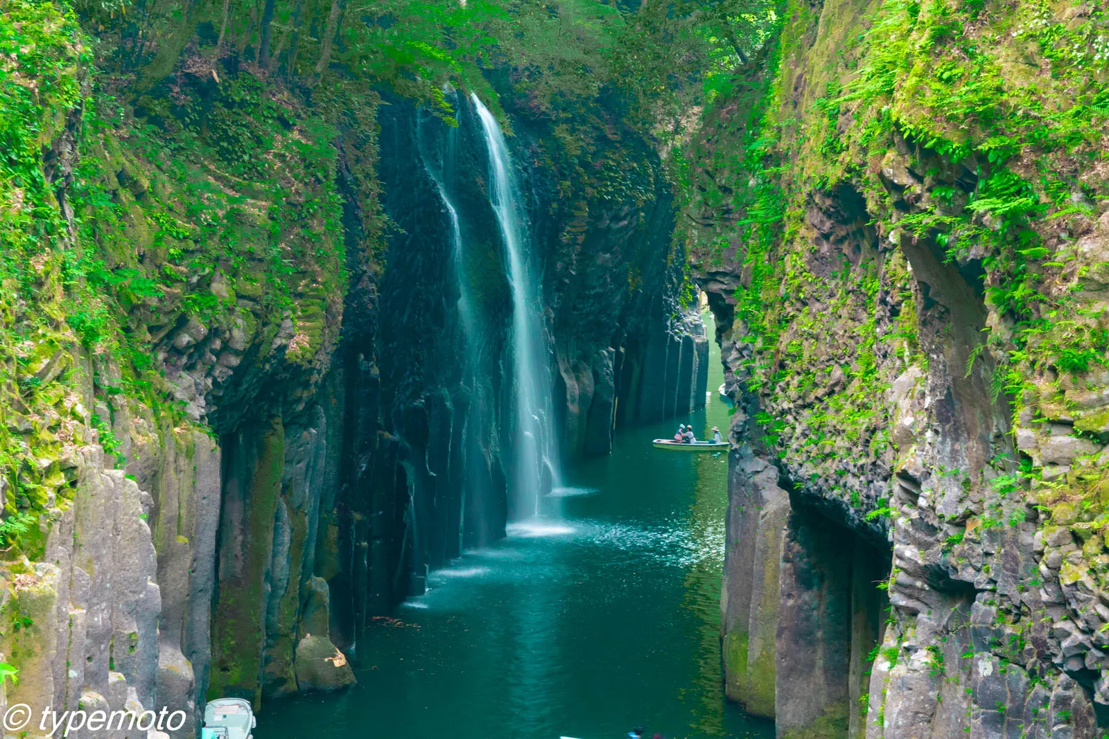 高千穂峡　真名井の滝