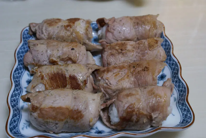 肉巻きおにぎり
